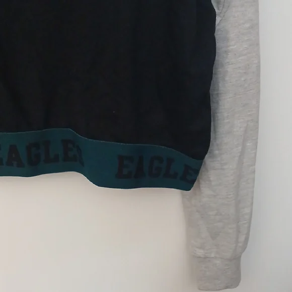 NFL Team Women's Gray and Black Hoodie - Picture 5 of 7